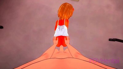 عنصری شعلہ مونسٹر لڑکی